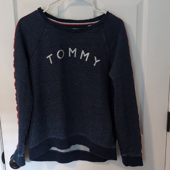 Tommy Hilfiger Dark Blue Women's Crew Neck Sweater - Picture 1 of 9